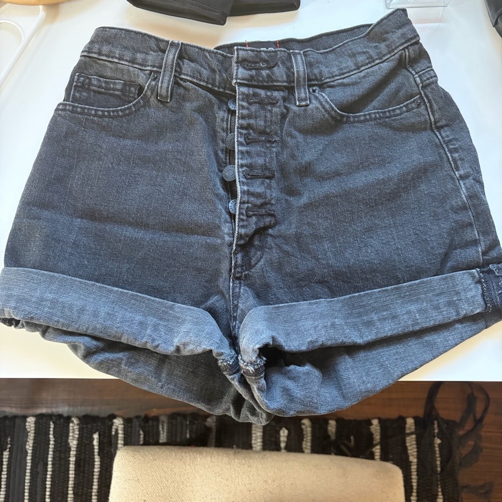 Urban Outfitters Dark Blue Jean Shorts